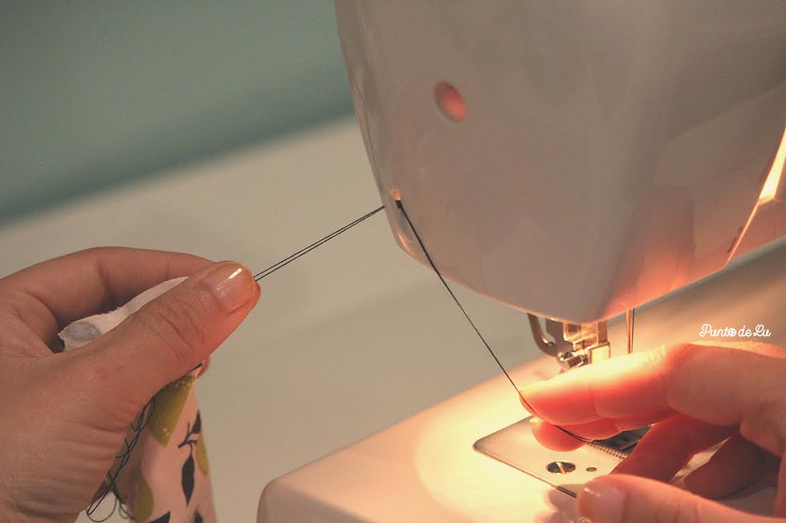 Máquina de coser, partes y funciones principales - Cortahilos