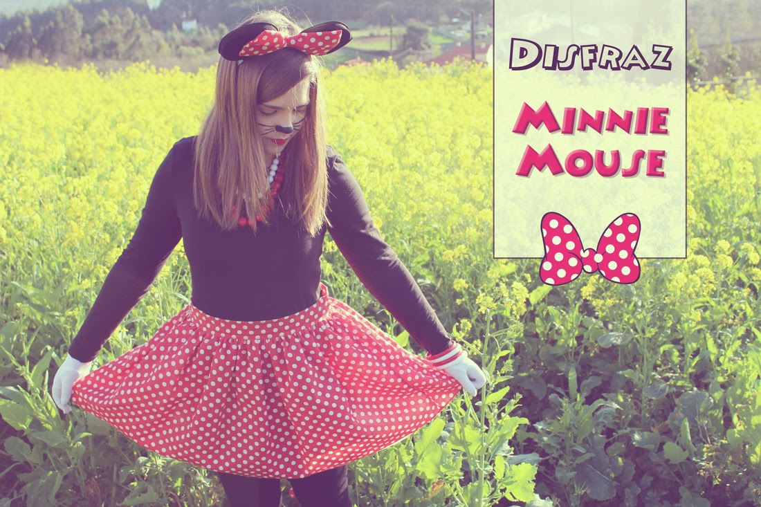 Disfraz handmade de Minnie Mouse Punto de Lu